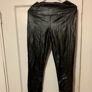 Aritzia leather leggings ONLY WORN ONCE